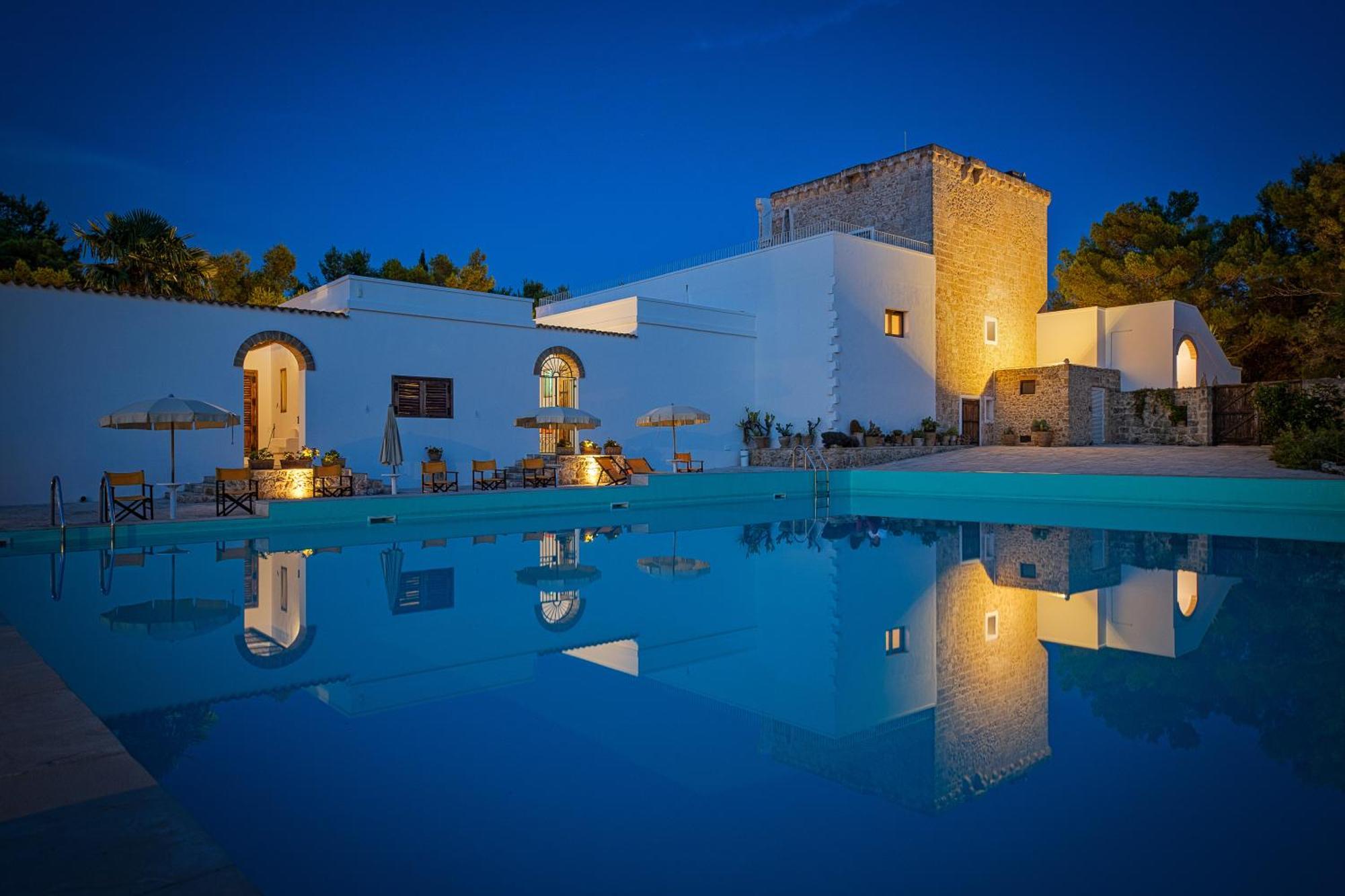Torre Casciani Villa Ugento Bagian luar foto