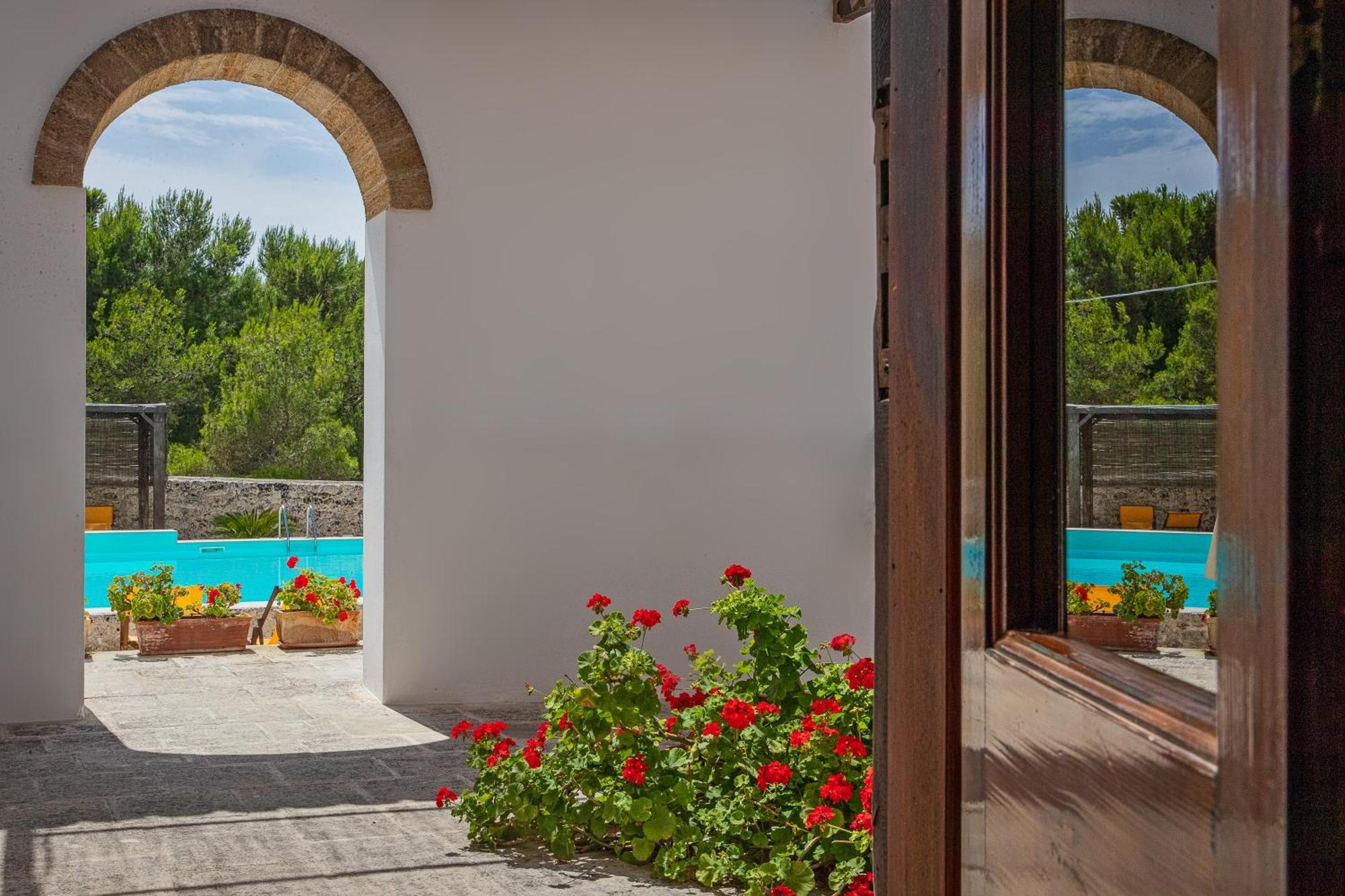 Torre Casciani Villa Ugento Bagian luar foto