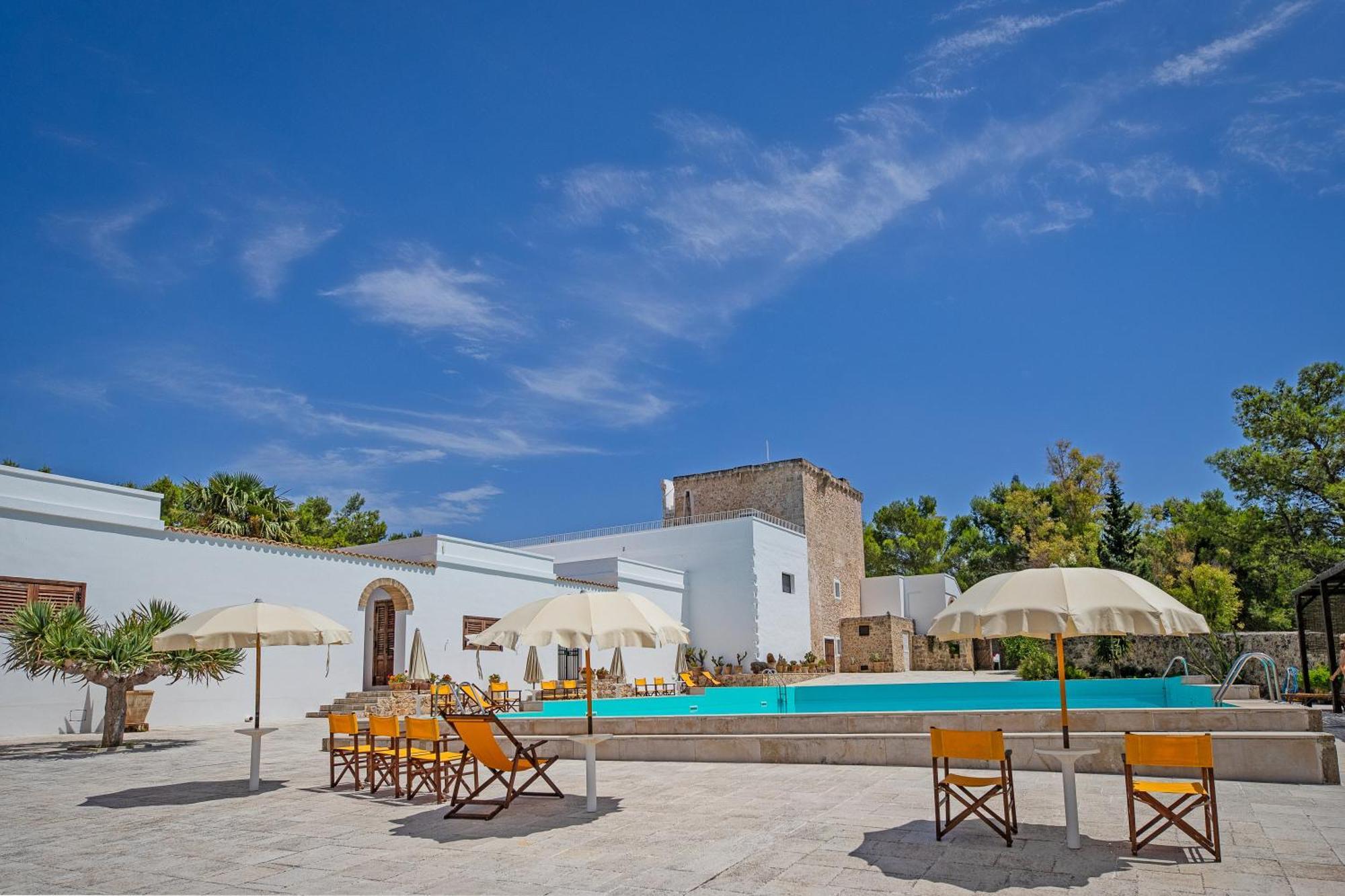 Torre Casciani Villa Ugento Bagian luar foto